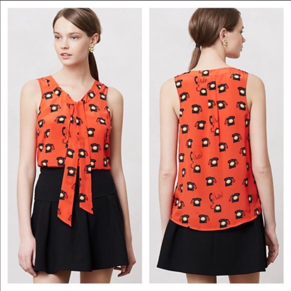 Maeve telephone blouse